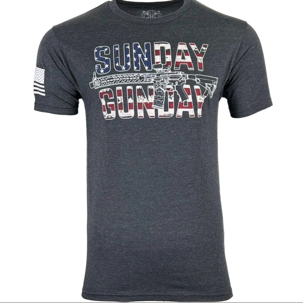 Howitzer Style Men's T-shirt Gunday Military Grunt